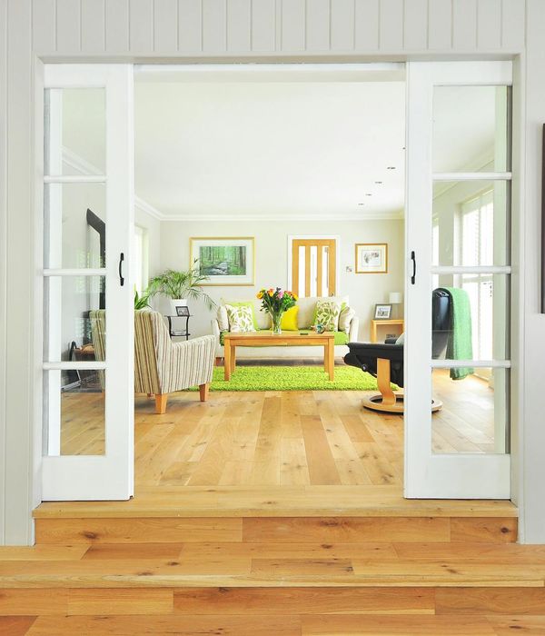 Luxury apartment living room